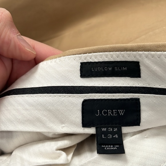 J.Crew ludlow khaki suit. - Picture 6 of 9